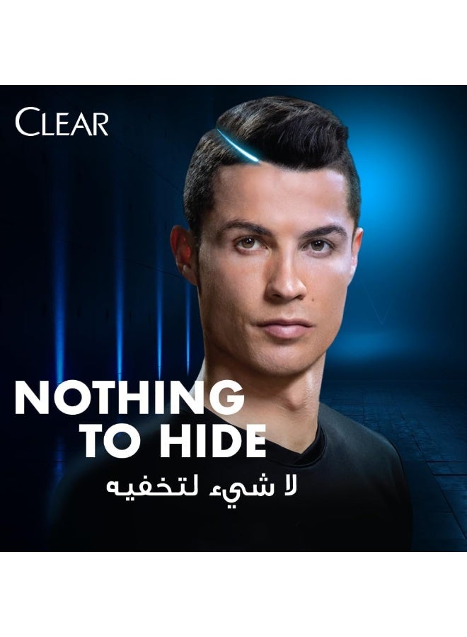 CLEAR MEN Complete Care 3in1 Shampoo, Body & Face Wash with Activated Charcoal, 900ml - Image 4